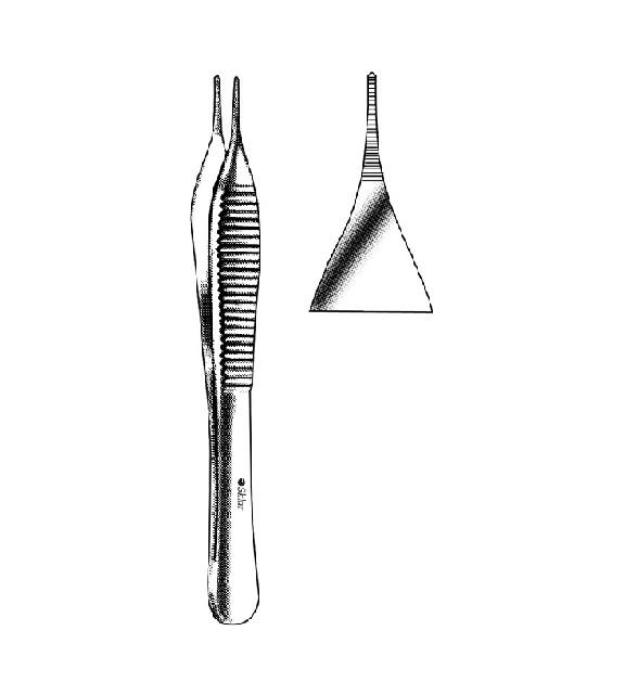 Sklar Micro Adson Tissue Forceps - 98-2048 - 1 Each - MDL-SKA982048