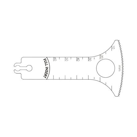 STRYKER Stryker Sagittal Saw Blades 2108-197-000 1 Each - MDL-SKR108197000