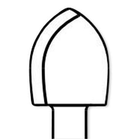 Precision Acorn Burs - 5220-030-575 - 1 Each - MDL-SKR220030575
