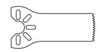 Stryker Stryker Micro Oscillating and Sagittal Saw Blade 2296-003-111 - 1.0 Each - MDL-SKR2296003111