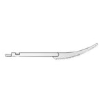 Stryker Reciprocating Saw Blades 5100-137-020 - 1.0 Each - MDL-SKR5100137020