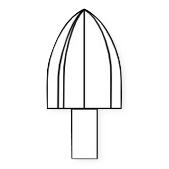 Stryker Acorn Bur - 5160-030-090 - 1 Each - MDL-SKR5160030090