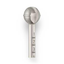 Stryker Round Fluted Burs 5540-009-030 - 1.0 Each - MDL-SKR5540009030