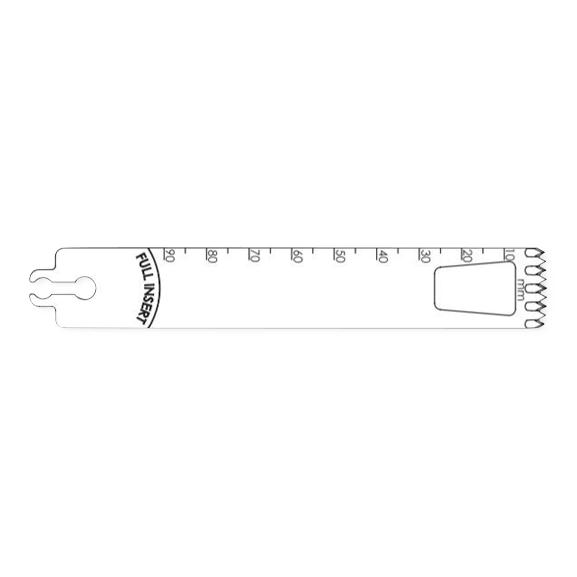 Stryker Sagittal Saw Blades - 6118-097-090 - 1 Each - MDL-SKR6118097090