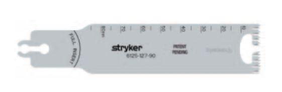 Stryker Sagittal Saw Blades - 6125-127-090 - 1 Each - MDL-SKR6125127090