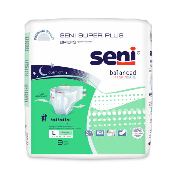 TZMO USA Seni Super Plus Briefs S-LA09-BP1 36 Each-MDL-SLA09BP1