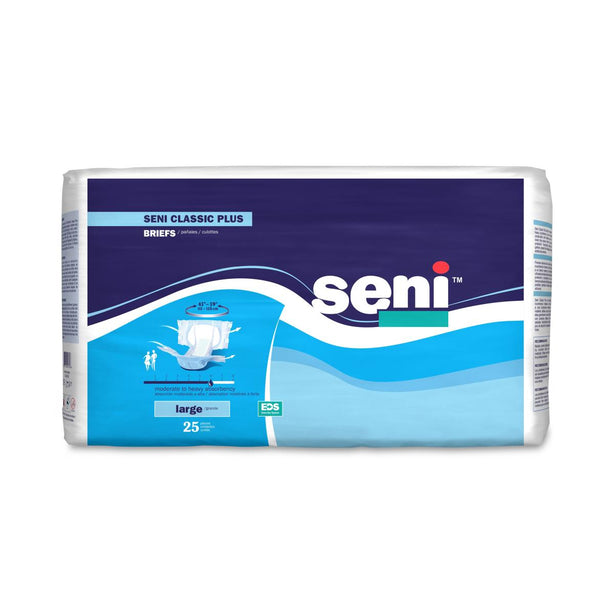 TZMO USA Seni Classic Plus Briefs S-LA25-BC2 100 Each - MDL-SLA25BC2