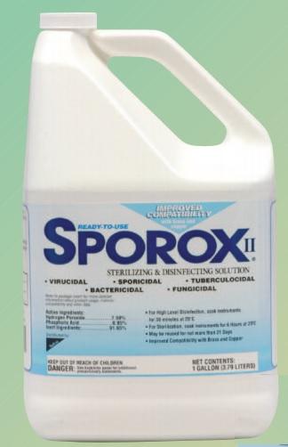 Sporox II Sterilizing/Disinfecting Solution - 0075156FG - 1 Each - MDL-SLC0075156FGH
