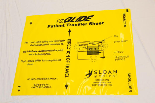 Sloan Corporation EZGlide Patient Transfer Sheets TS-1100 - 90.0 Each - MDL-SLDTS1100