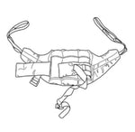 JOERNS HEALTHCARE Deluxe Standing Slings by Hoyer NA13500N 1 Each-MDL-SLGNA13500N
