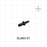 Male Luer Slip, Barbed, Natural, 100/Bag - Fits 3/16 inch ID Tubing (0.188 inch, 4.76 mm) - SLM6131