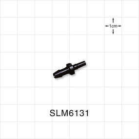 Male Luer Slip, Barbed, Natural, 100/Bag - Fits 3/16 inch ID Tubing (0.188 inch, 4.76 mm) - SLM6131