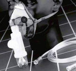Salter Labs Masks 1107-0-50 Aerosol Therapy T-Piece Jet Nebulizer, Pediatric, Elastic Strap - MDL-SLT1107050 - 50 Each