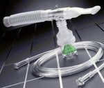 Salter Labs 8900 Series Small Volume Jet 8924-7-50 Nebulizer with Adult Elastic Strap Style Aerosol Mask - MDL-SLT8924 - 50 Each