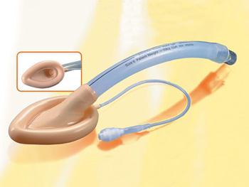 Salter Labs H-PLMDR-15-5 Disposable Silicone and Wire Laryngeal Mask Airway, Size 1.5 - MDL-SLTHPLMDR155 - 5 Each