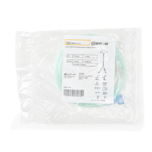 Salter Labs Adult CO2 Sampling / O2 Delivery Cannulas 4MSF3-7-13-100 - 100.0 Each