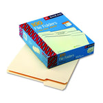 Smead Assorted Position 1/3 Cut Tab Letter-Size Manila File Folders, Manilla - 10330 - 1 Each