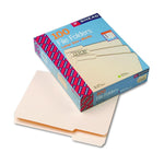 Smead First Position 1/3 Cut Reinforced Tab Letter-Size Manila File Folders, Manilla - 10331 - 1 Each