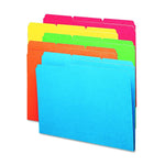 Colored File Folders - 11943 - 100 Each - MDL-SMD11943