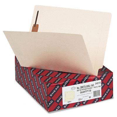 Smead Manufacturing Co. Smead End Tab Fastener File Folders - SMD34215