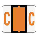 A-Z Color-Coded Bar-Style End Tab Labels - 67073 - 1 Each - MDL-SMD67073