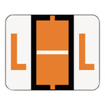 A-Z Color-Coded Bar-Style End Tab Labels - 67082 - 1 Each - MDL-SMD67082