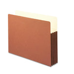 Smead Redrope 3.5" Expanding Pocket File Folders with Straight Tab, Letter-Size - 73264 - 10 Each