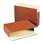 Smead Redrope 5.25" Expanding Pocket File Folders with Straight Tab, Letter-Size - 73274 - 10 Each