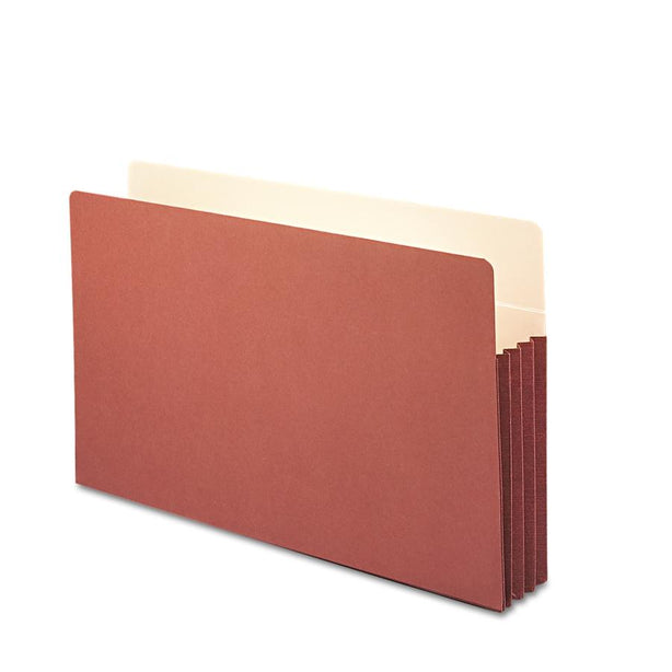 Smead Redrope 3.5" Expanding Pocket File Folders with Straight Tab, Legal-Size - 74264 - 10 Each