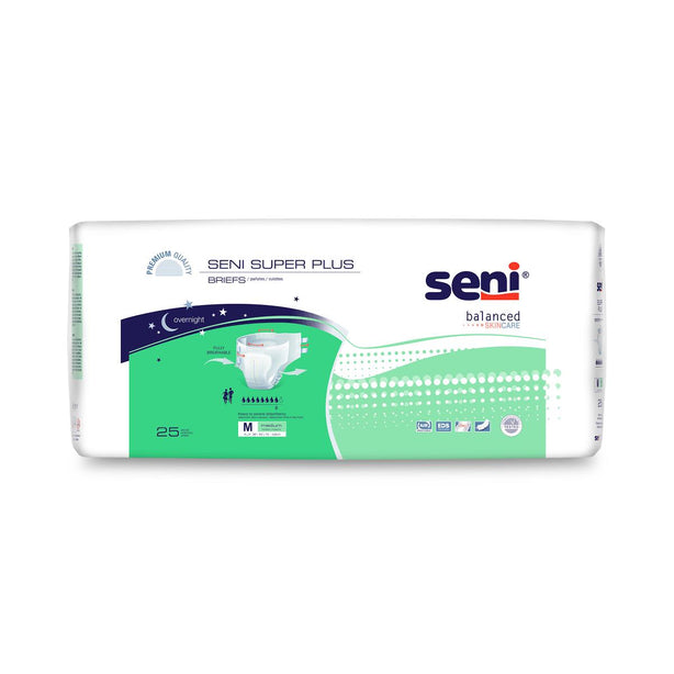 TZMO USA Seni Super Plus Briefs S-ME25-BP1 75 Each-MDL-SME25BP1