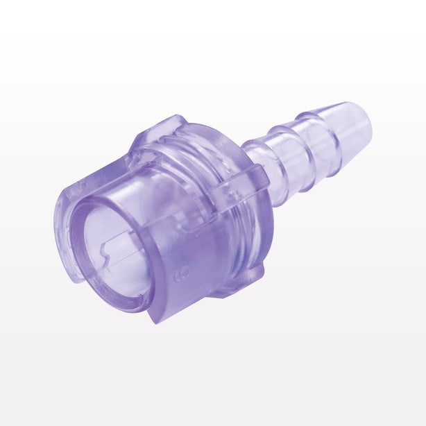 SMC Connector, Body, Non-Valved, Barbed - Fits 1/8 inch ID Tubing (0.125 inch, 3.18 mm) - SMF0291