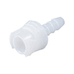 SMC Connector, Body, Non-Valved, Barbed - Fits 1/8 inch ID Tubing (0.125 inch, 3.18 mm) - SMF02