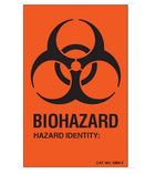 Shamrock Labels Biohazard Warning Labels SBH-5 - 100.0 Each - MDL-SMHSBH5