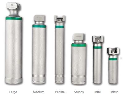 Sunmed Chrome-Plated GreenLine Laryngoscope Handles 5-0236-11 - 1.0 Each - MDL-SMI5023611