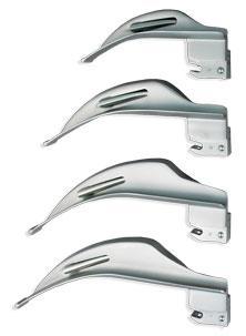 Sunmed GreenLine Macintosh English Fiber-Optic Laryngoscope Blades 5-5271-35 - 1.0 Each - MDL-SMI5527135