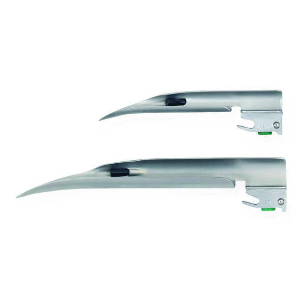 Sunmed Basic GreenLine Miller Laryngoscope Blades 5-5339-01 - 20.0 Each - MDL-SMI5533901