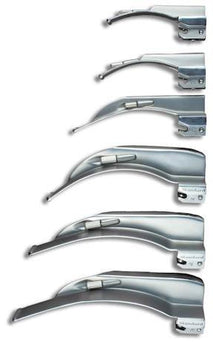 Sunmed American Profile Water Proof Miller Laryngoscope Blades 5-5401-04 - 1.0 Each