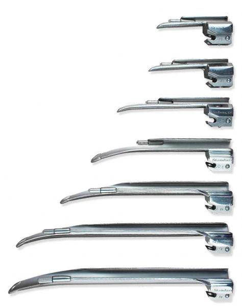 Sunmed American Profile Water Proof Miller Laryngoscope Blades 5-5403-02 - 1.0 Each
