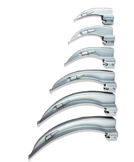 Sunmed Macintosh English Profile Laryngoscope Blades 5-5851-00 - 1.0 Each - MDL-SMI5585100