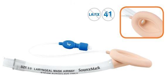 Sourcemark Airways Reusable Laryngeal Mask, Adult, Size 6.0 - M0381 - 1 Each