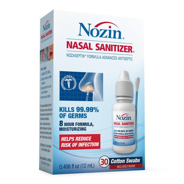 Sourcemark Nasal Sanitizer POPswab Nozaseptin Antiseptic Formula, 12 mL - SMKNNS11212