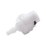 SMC Connector, Insert, Non-Valved, Barbed - Fits 0.118 inch ID Tubing (3 mm) - SMMM3