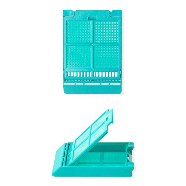 Simport Scientific in QuickLoad Stack Micromesh Biopsy Cassette, Aqua - M407-12 - 1000 Each