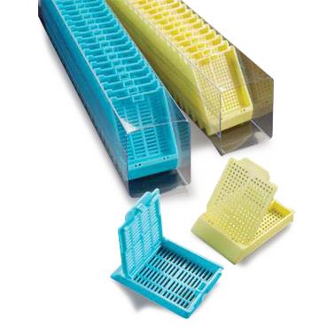Simport Scientific HISTOSETTE II Biopsy Cassettes in QuickLoad Sleeve, 750 Covers, Tan - SMPM4868SL