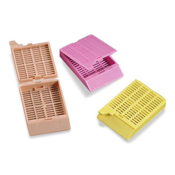 Simport Scientific Processing Unisette Tissue Cassette, 35? Angle, Fluorescent Yellow - M505-18 - 1500 Each