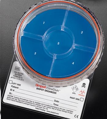 SIMPORT SCIENTIFIC 5-Compartment Coredishes M971-D5 10 Each - MDL-SMPM971D5