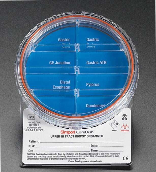 SIMPORT SCIENTIFIC 8-Compartment CoreDish M971-D8UGI 10 Each-MDL-SMPM971D8UGI
