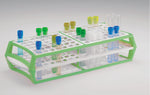 Simport Scientific MultiRack Tube Rack, 13 mm, Green - S600-13G - 10 Each