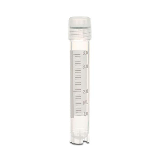 Simport Scientific T310 Cryovial External Thread Vial with Silicone Washer Seal, Self Standing, 4 mL - T310-4A - 1000 Each