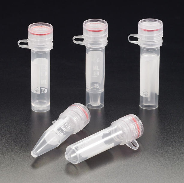 Loop O-Ring Micrewtube Tube, Print, 1.5 mL, Self-Standing, Sterile, 1.5ml - T332-4SPR - 500 Each